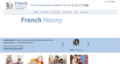 Desktop Screenshot of french-nanny-new-york.com